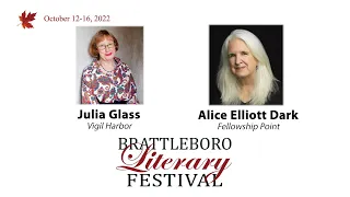 Brattleboro Literary Festival: Julia Glass & Alice Elliott Dark