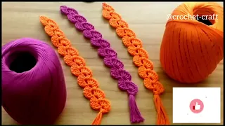 How to Crochet a Simple Bookmark