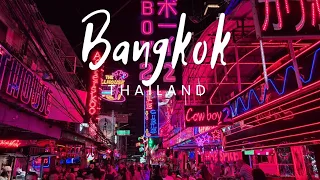 Soi Cowboy - night street of entertainment and bars in Bangkok. Thailand