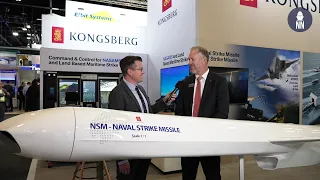 Kongsberg Naval Strike Missile at Indo Pacific 2023