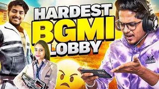 The Hardest BGMI Lobby ? *INTENSE GAMEPLAY*