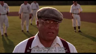 "El béisbol es lo permanente"  - James Earl Jones - Campo de sueños (1989)