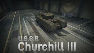 World of Tanks | Churchill III | Game 1 | 4K Gameplay Replay | #world_of_tanks