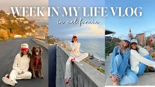 WEEK IN MY LIFE IN CALIFORNIA || finding routine as a full time influencer, roomie time & exploring