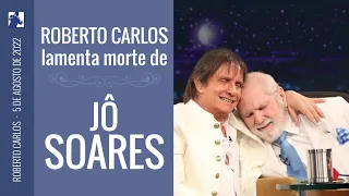 Roberto Carlos lamenta morte de Jô Soares