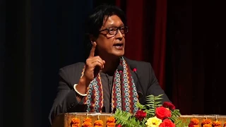 Speech by Rajesh Hamal, GCM orientation 2074