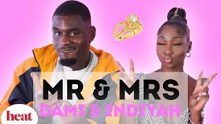 'GO WITH YOUR GUT!!! ' Dami and Indiyah play Mr & Mrs 💍