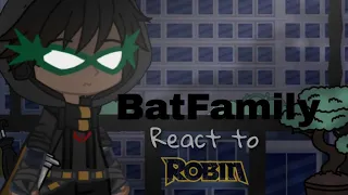 || Bat-Family 🦇 react to Damian Wayne ||2/?|| AU? || Esp/Eng ||DC Comics||