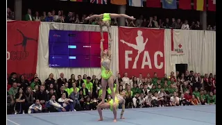 World Cup Acro Puurs 2023 - Mirte Vercauteren, Sofie Jaeken & Lauren Verbrugghe (BEL) - Combined