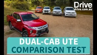 2019 Triton v Ranger v Hilux v Colorado v Amarok | Drive.com.au