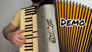 Dallape Organtone 2+1 fabricat în anul 1950 | Vintage accordion | Demo video