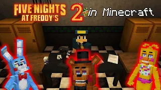 Building CUSTOM Fnaf 2 Pizzeria in Minecraft