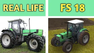 Farming simulator 18 All Tractors In Real Life / farming simulator 18 gameplay / part 1