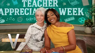 Tiffany Haddish Gets A Surprise From A Teacher Who Changed Her Life | The View