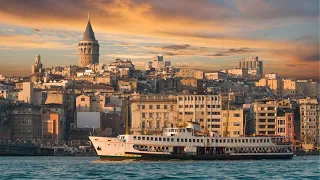 GOLDEN HORN TIME LAPSE ISTANBUL TURKEY [4K]