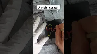 You Wish - I Scratch 3 #shorts #art #motivation #foryou #funny #scratch #inspiration #artwork