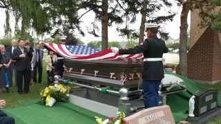 Marines play Taps at Dad's funeral