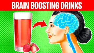 TOP 10 Brain Boosting DRINKS You Should Have Daily!