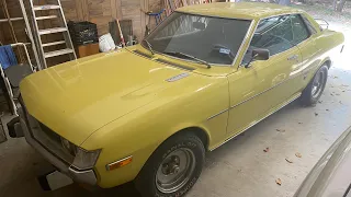 1973 Celica Garage find!!! Sitting for 20+ years!!!