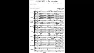 Antonio Vivaldi - Concerto in C major, RV 558. {w/ score.}