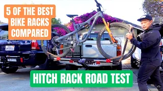 Hitch Bike Rack Comparison -  best tray hitch rack for car and suv, garage with heavy ebike emtb