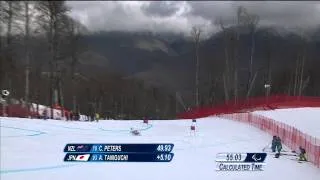 Men's giant sitting (1st run) | Alpine skiing | Sochi 2014 Paralympic Winter Games