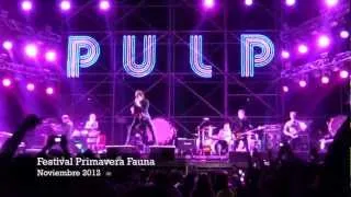 Pulp - Disco 2000 (Primavera Fauna 2012 - Chile)