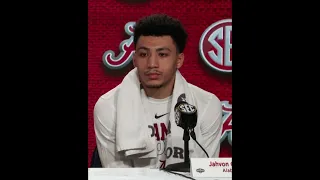 Jahvon Quinerly gets asked if he owns a gun after SEC quarterfinal win vs Mississippi State #rtr