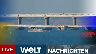 UKRAINE-KRIEG: Russland meldet "Notfall-Situation" auf Kertsch-Brücke zur Krim | WELT Newsstream