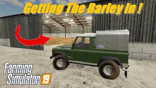 Barley Harvest Race Against The Weather ! Ep7 | The Northern Coast | Farming Simulator 19
