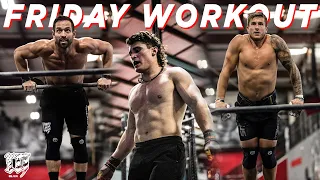 GETTIN' GYMNASTY w/Rich Froning, Justin Medeiros, & Chase Hill // Friday Workout 12.11.20