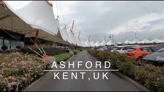 4K Ashford (Kent, UK) Car Drive