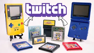 How I Stream REAL Gameboy Games on Twitch (GBA and older)