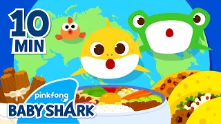 #StayHome and Travel the World with Baby Shark | +Compilation | Learn Culture | Baby Shark Official