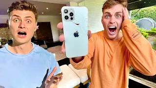 IPHONE 13 PRANK ON CARTER SHARER!