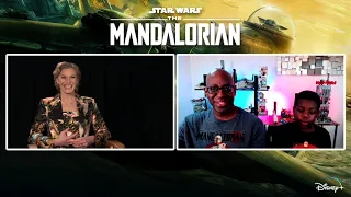 Star Wars: The Mandalorian - Katee Sackhoff Roundtable Interview