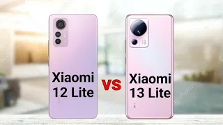 Xiaomi 12 Lite vs Xiaomi 13 Lite