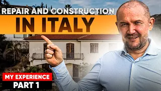 🏚️ Repair and construction in Italy | My experience, part 1