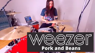 Pork and Beans - Weezer drum cover by Leah Bluestein