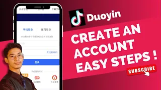 How To Create Douyin Account !