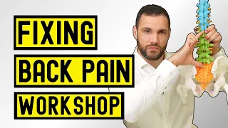 Fix Lower Back Pain At Home Fast: LIVE Workshop With Demonstration