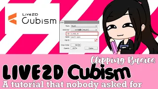 Live2D Cubism | Basics of the Clipping tool | Gacha Club | Part 1