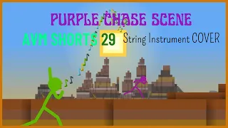 Note Block Universe - AvM Shorts Ep. 29 Purple Chase Scene, but with String Instruments