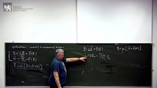 prof. Petr Kulhánek: Teoretická fyzika 4 – elektromagnetické pole [03 – 5. 3. 2020, LS 19/20]