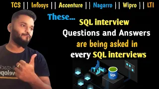 Top 25 most asked SQL Interview Questions and Answers | The best SQL Interview Questions | Part -1