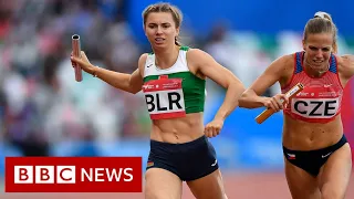 Belarus sprinter given Polish humanitarian visa - BBC News