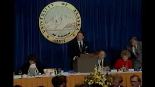 President Reagan's Remarks at the University of Alaska in Fairbanks, Alaska on May 1, 1984