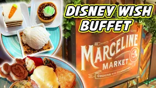 Disney Cruise Buffet - Marceline Market aboard the Disney Wish - Full Review