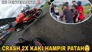 INI PENYEBAB AKANG MV BISA CRASH 2X‼️MOTOR HANCUR😭