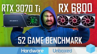 Which Was The Better Buy? Radeon RX 6800 vs. GeForce RTX 3070 Ti: 52 Game Benchmark, 1440p & 4K